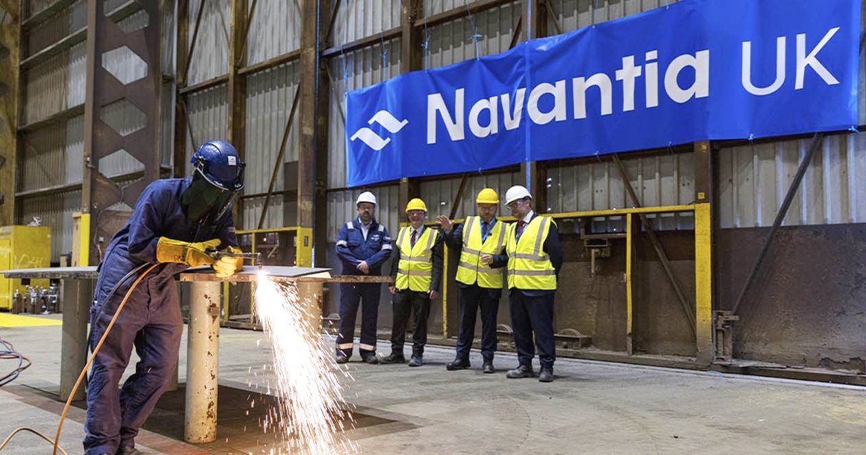 Navantia UK christens Seahorse barge in Methil