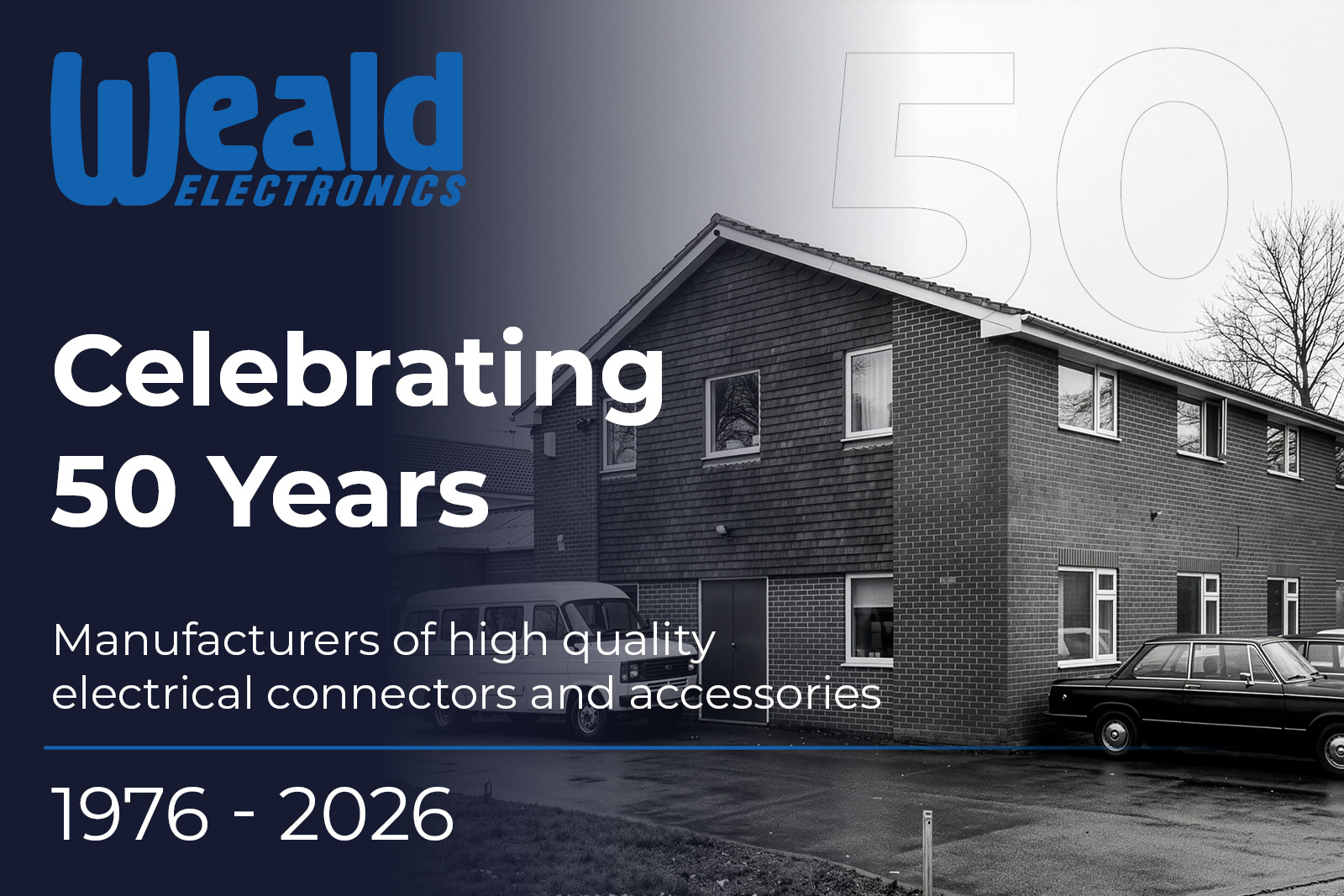 Weald Electronics celebrates 50th Anniversary