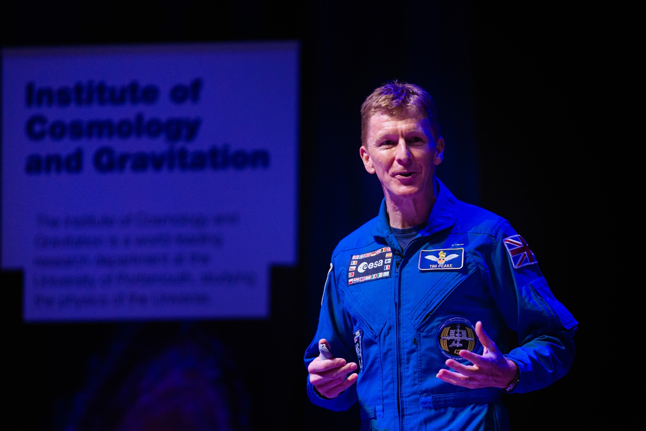 Tim Peake returns to National Space Centre