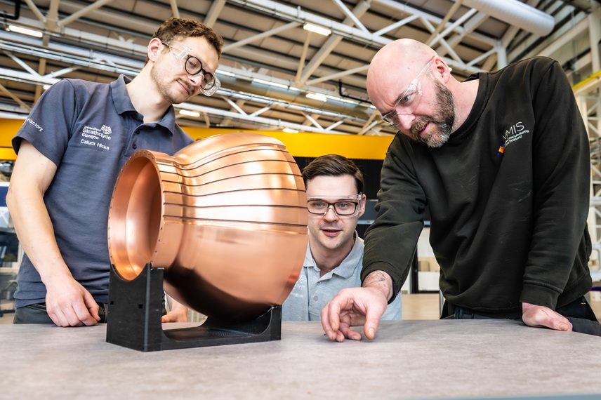 NMIS reveals cold spray solution for copper rocket nozzle manufacturing