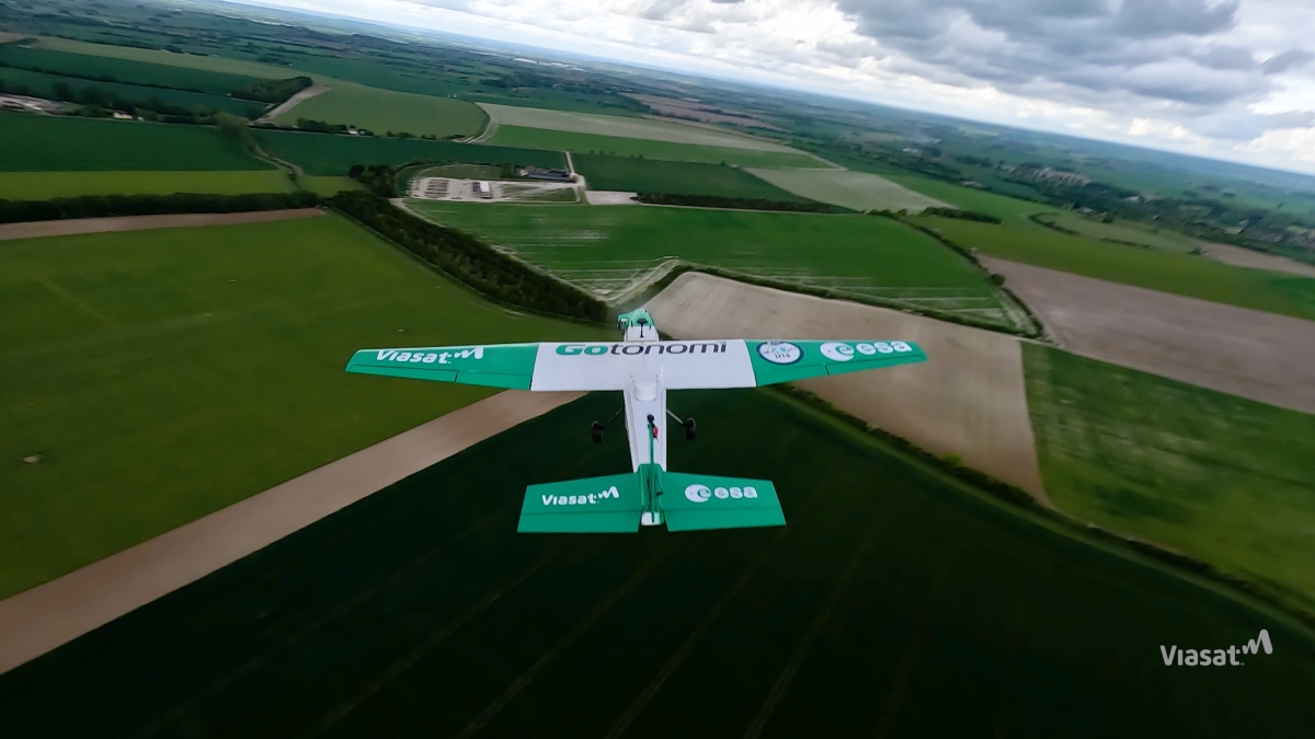 Viasat and partners complete Iris RPAS flight trial