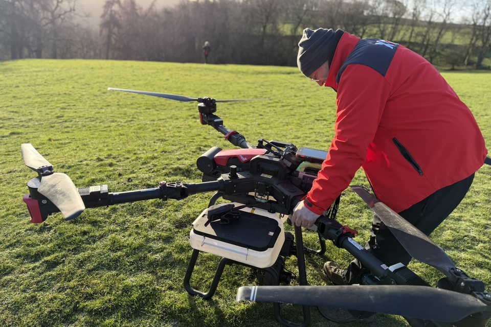 Drones help restore Peak District ravine woodlands