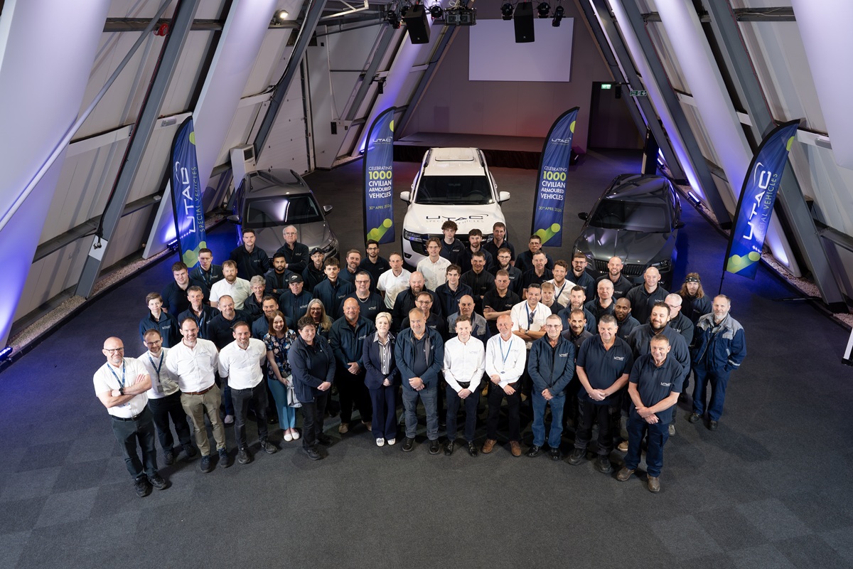 UTAC Special Vehicles produces 1,000th armoured vehicle