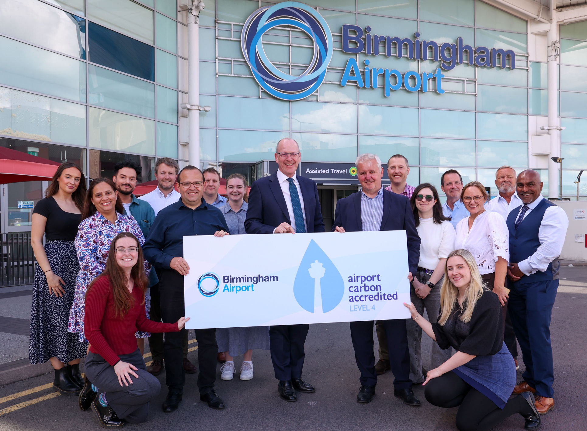 Birmingham Airport awarded Level 4 Airport Carbon Accreditation