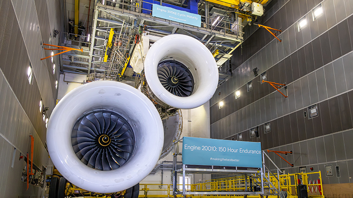 Rolls-Royce Trent XWB-84 EP achieves efficiency milestone