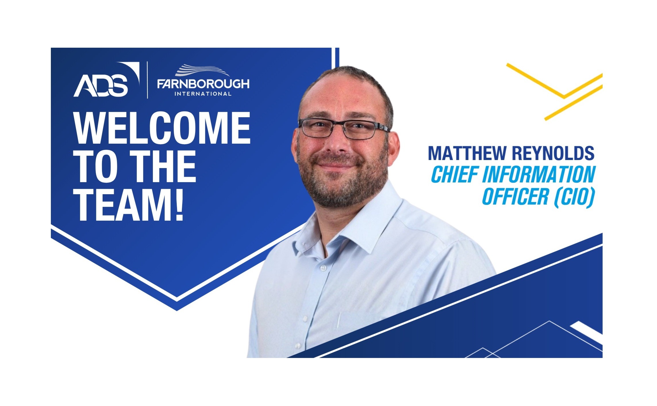 ADS appoints Matthew Reynolds as CIO