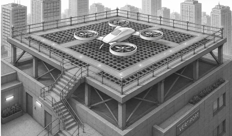University of Bristol studies reducing vertical air taxi noise