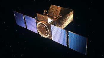 A rendering of the Twinkle spacecraft