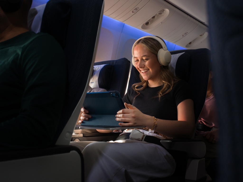 British Airways customer using Starlink 