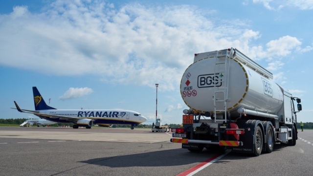 BGS extends fuelling partnership with Ryanair