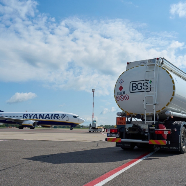 BGS extends fuelling partnership with Ryanair