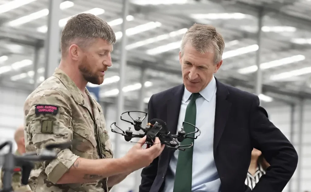 Drone test centre Swindon with Dan Jarvis