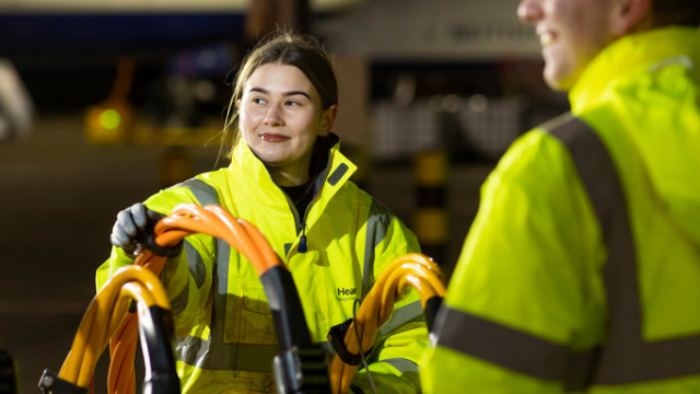 Employment skills recruitment shoot - Airfield Engineering Shoot with Airfield Duty Engineer & Engineering Apprentices - Heathrow Terminal 5 Photo credit -