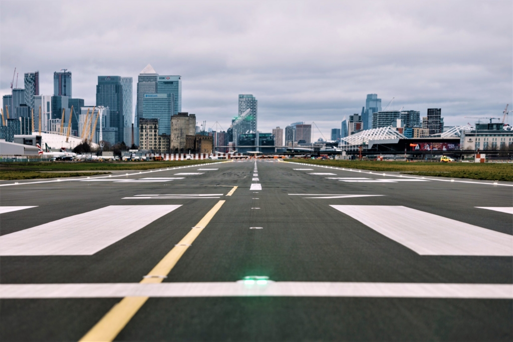 London City Airport Stock Photography