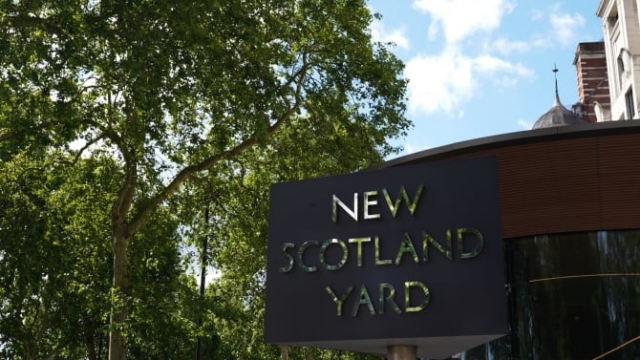 New Scotland Yard sign