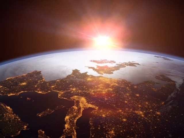 UK from space