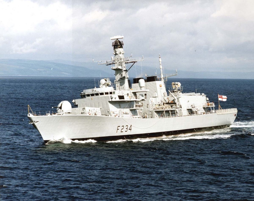 HMS IRon Duke, a type 23 frigate, is now retired from the royal navy