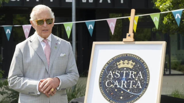 The King opens UK Space and Defence Gateway at Harwell