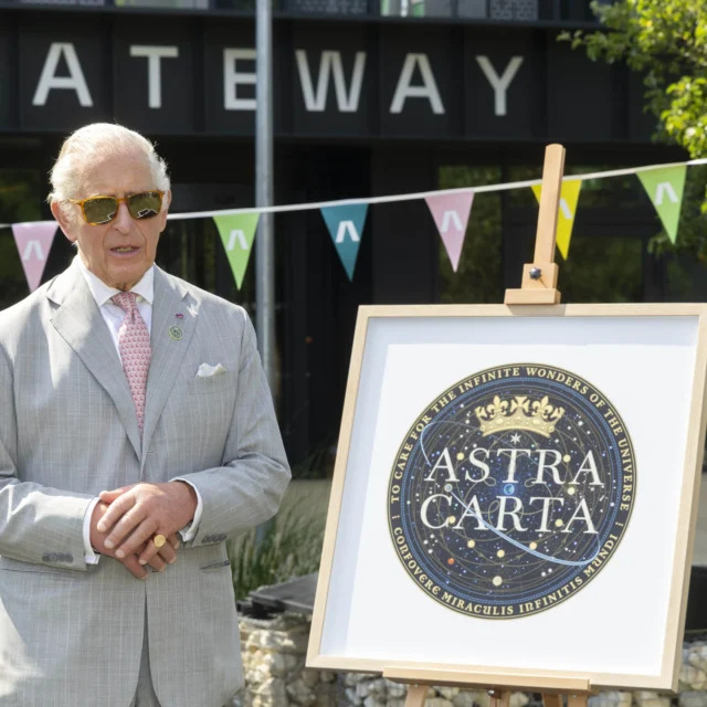 The King opens UK Space and Defence Gateway at Harwell