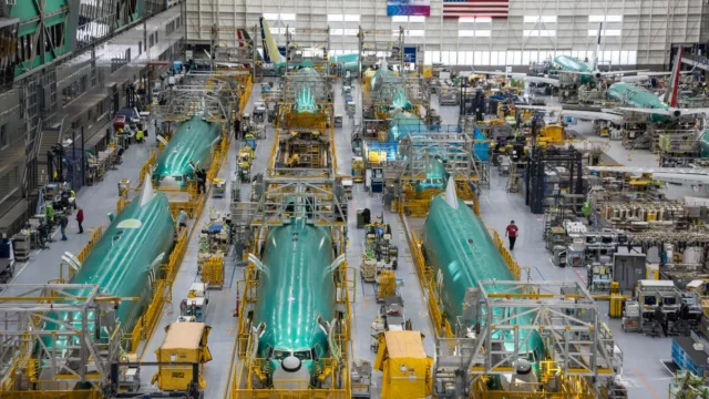 Boeing 737 factory in Renton