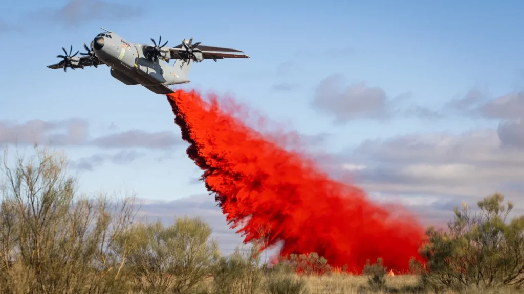 A400M firefighting