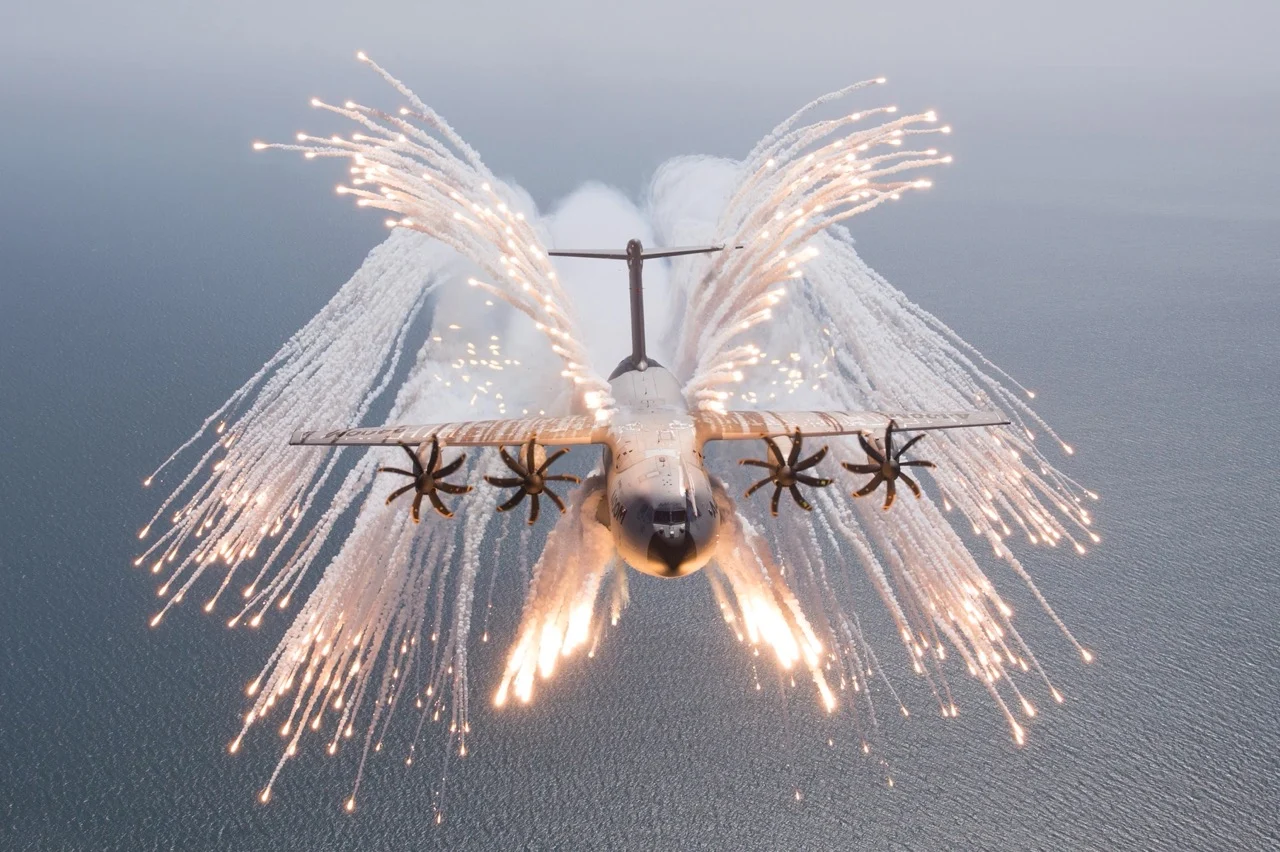 A400M Flare Jettison