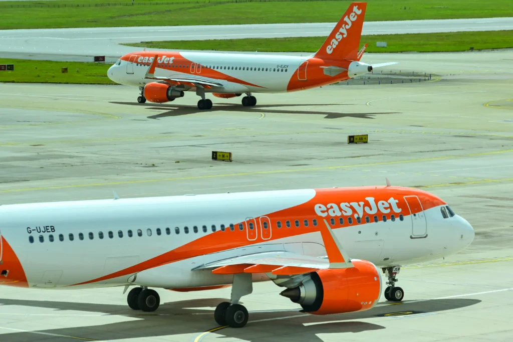 easyJet A320s