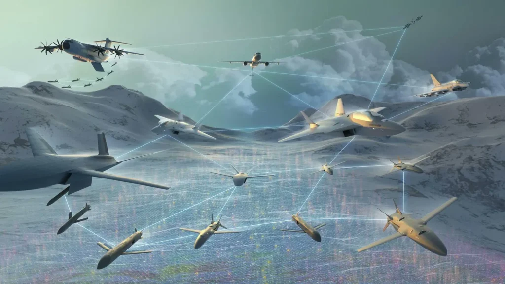 Airbus A400M with next generation of off board platforms