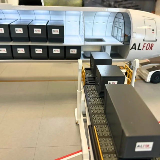 Alfor Aviation internal loading system for airbus a330 (1)