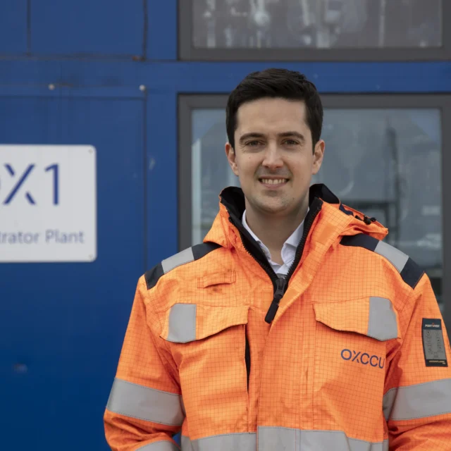 Andrew Symes outside OX1