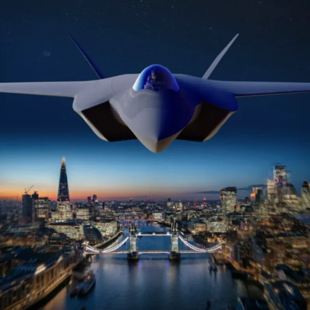 BAE Systems GCAP Tempest demonstrator over London
