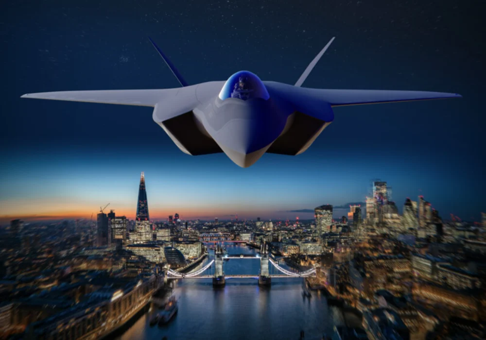 BAE Systems GCAP Tempest demonstrator over London