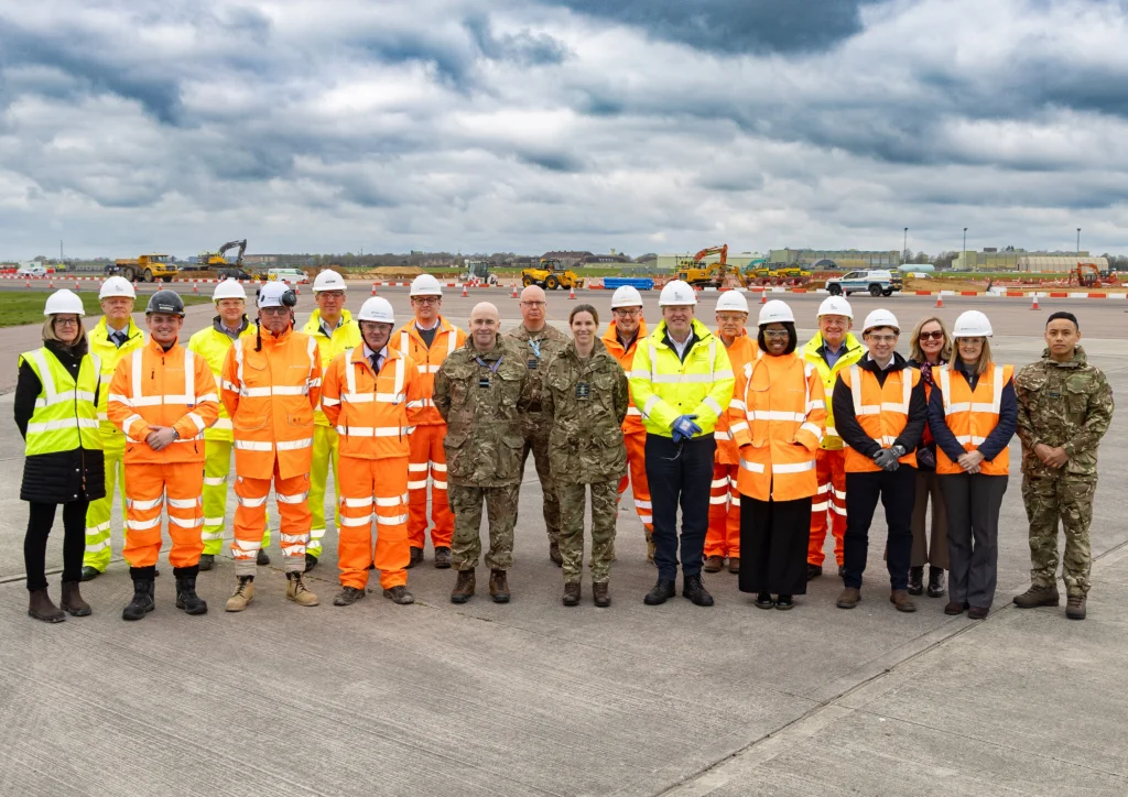 £180 million RAF Brize Norton runway overhaul gets underway