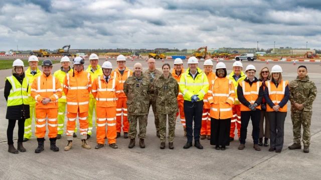 £180 million RAF Brize Norton runway overhaul gets underway