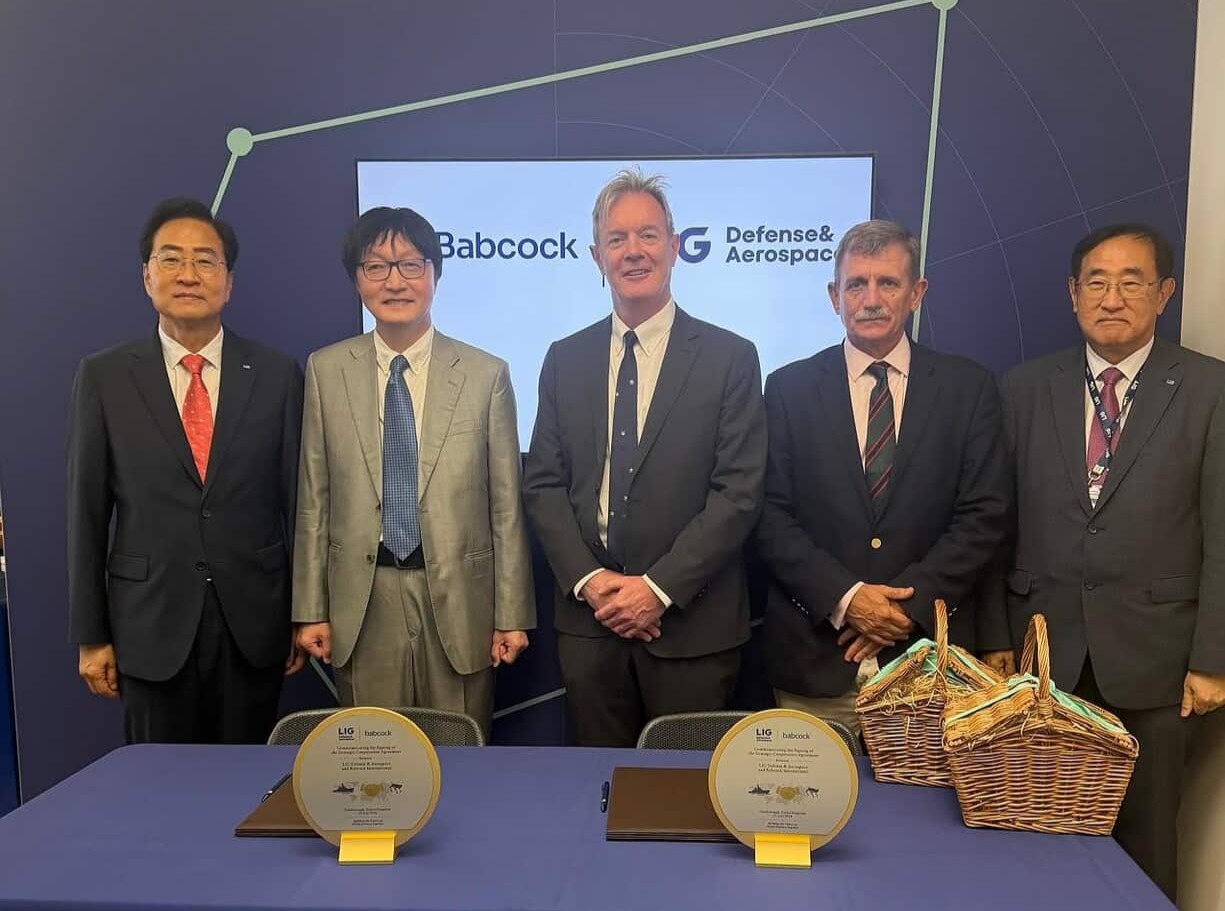 Babcock and LIG D&A sign Strategic Cooperation Agreement