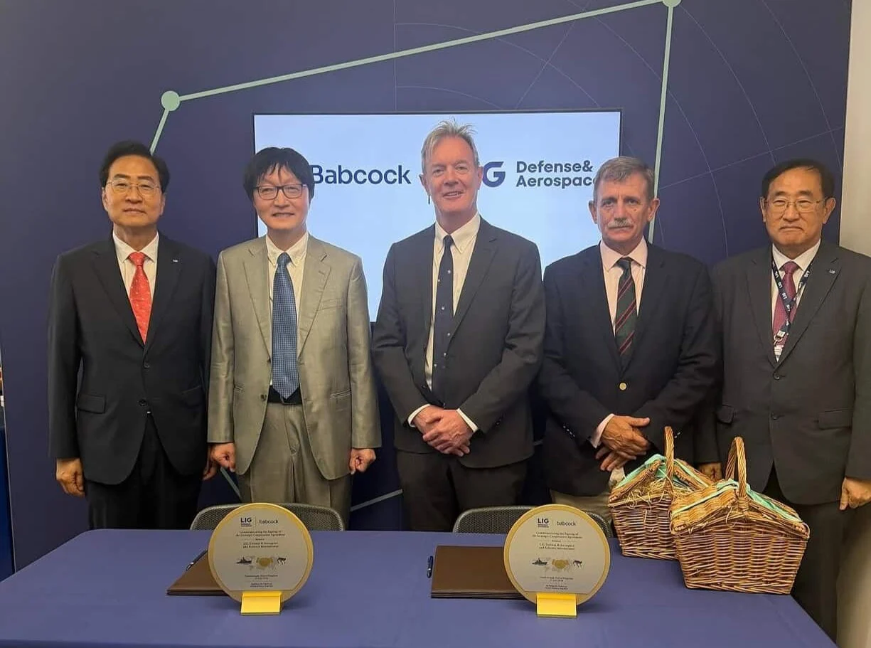 Babcock and LIG D&A sign Strategic Cooperation Agreement