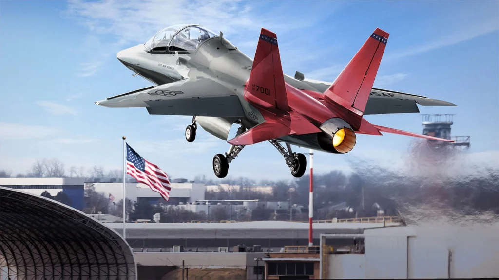 Boeing T-7 red hawk trainer aircraft