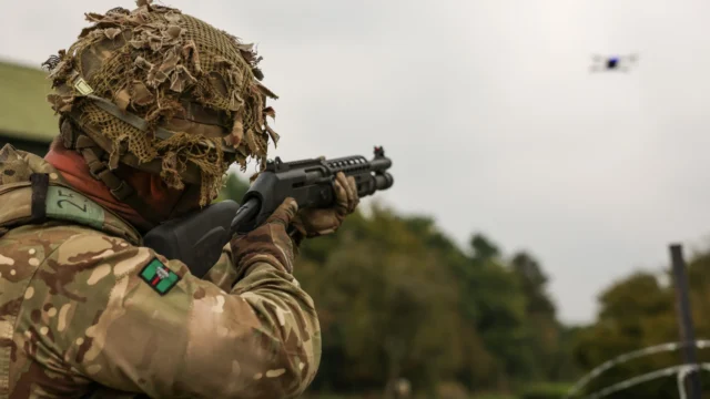 British Army drones and the defence investment plan
