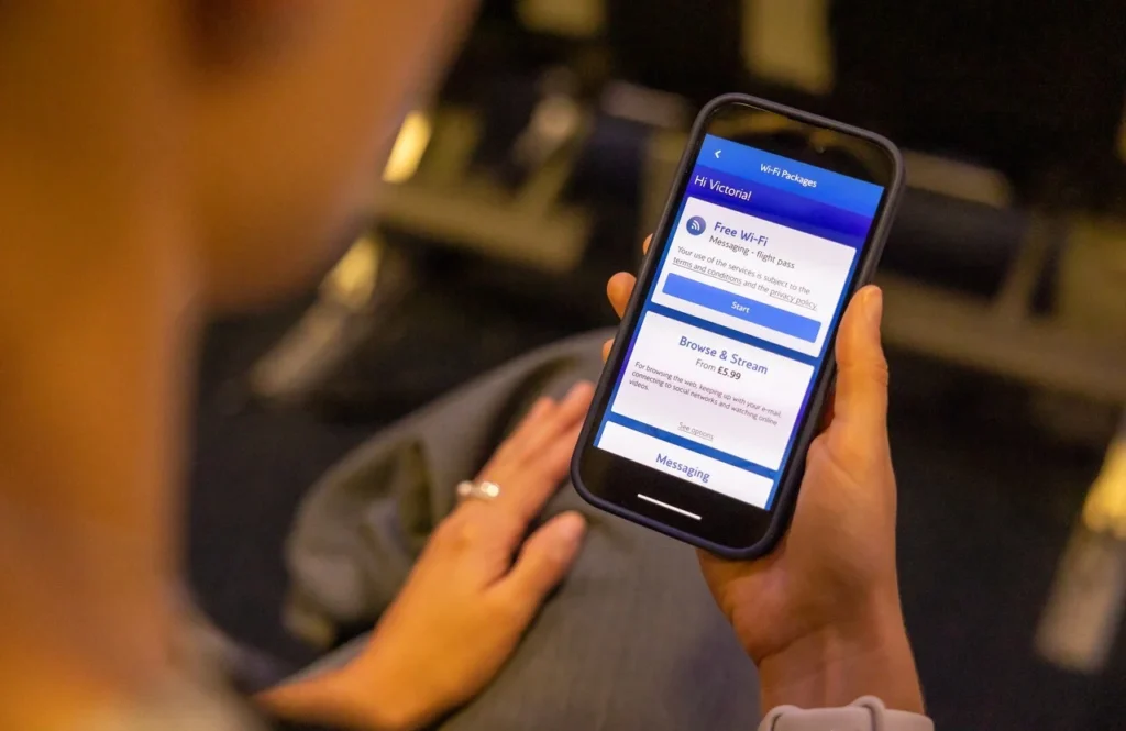 British Airways digital services