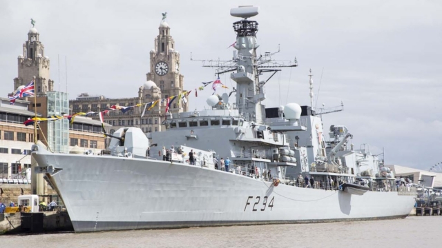 HMS IRon Duke, a type 23 frigate, is now retired from the royal navy