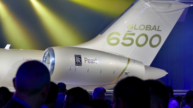 Dassault Global 6500 with Rolls-Royce Pearl engine