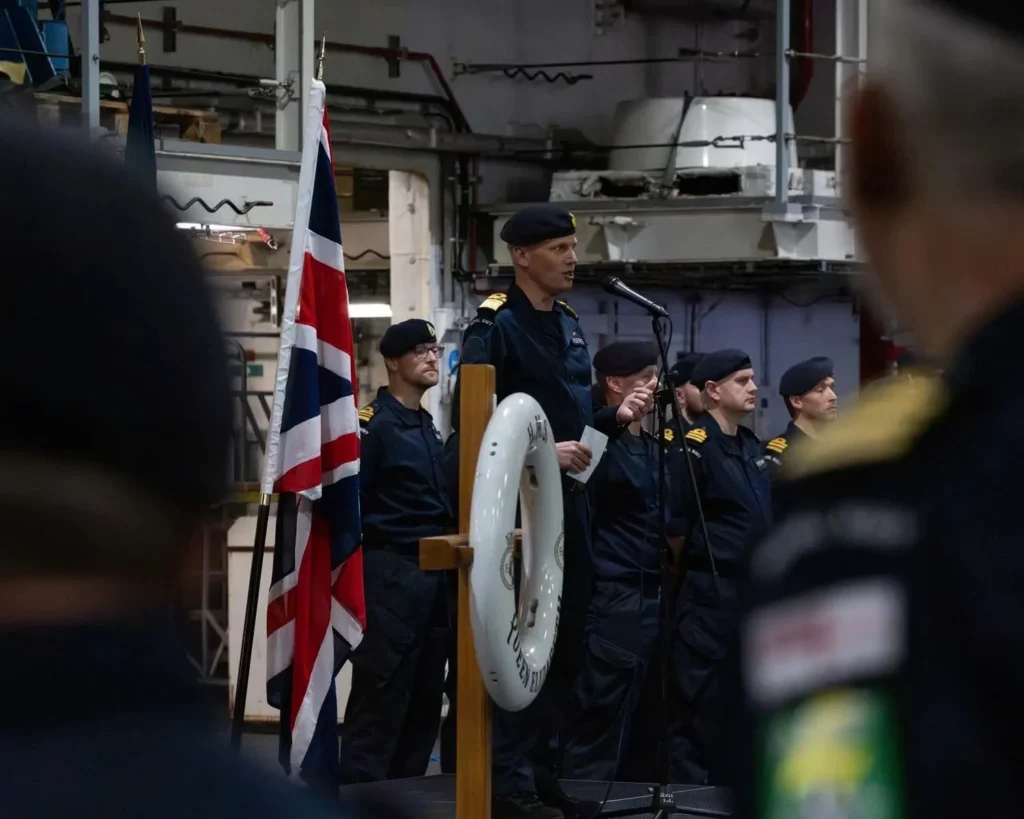 HMS Queen Elizabeth takes over NATO allied reaction