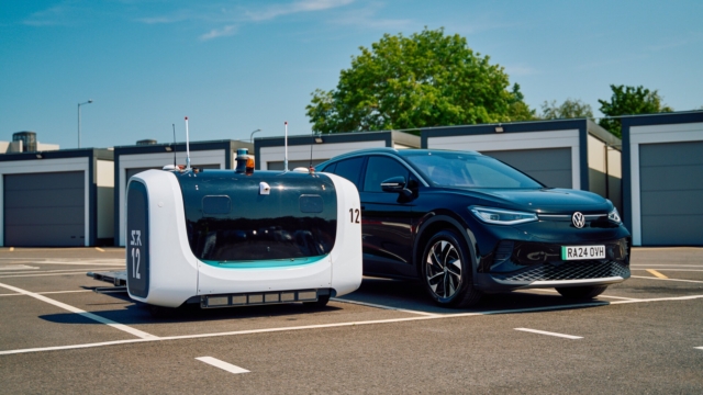 Robotic parking at Gatwick
