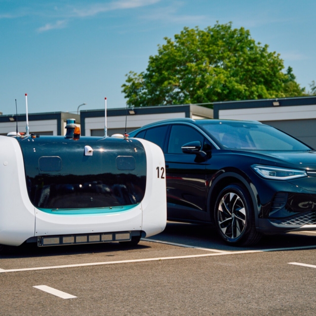 Robotic parking at Gatwick