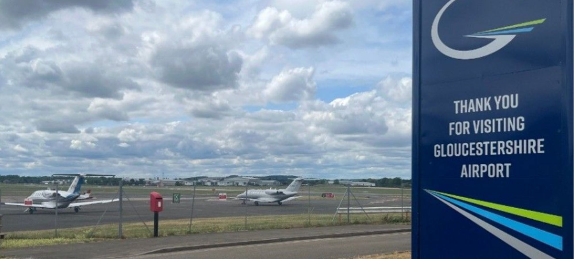 Gloucestershire Airport is relisted after collapse of original sale