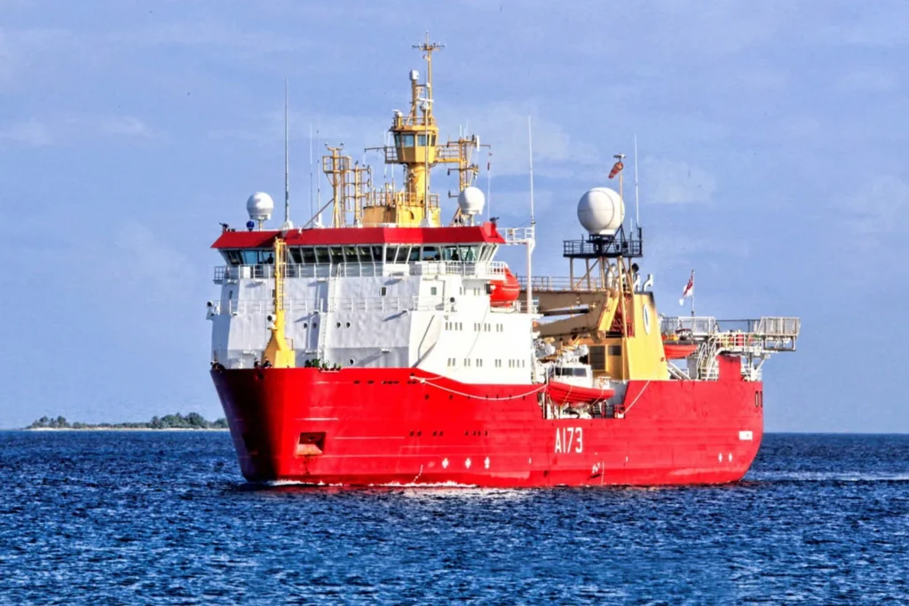 HMS Protector Royal Navy ice patrol ship