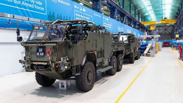 Babcock completes final Jackal 3 vehicle for British Army