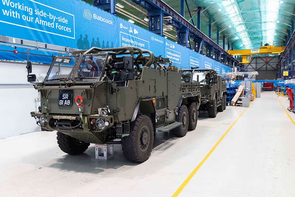 Babcock completes final Jackal 3 vehicle for British Army
