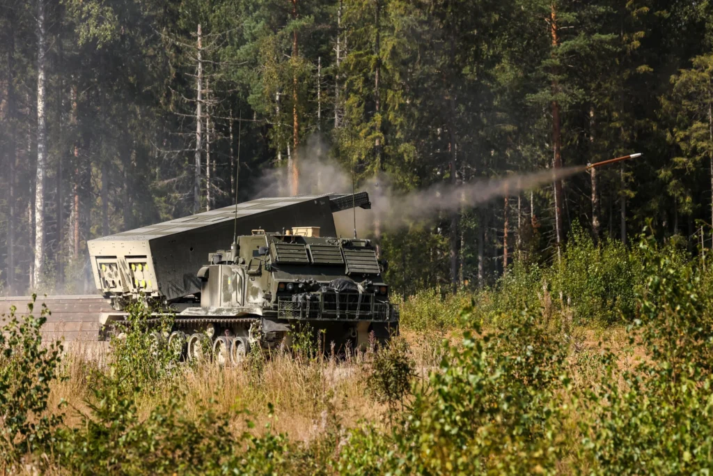 Live firing tests of precision missile