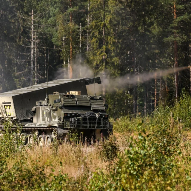 Live firing tests of precision missile